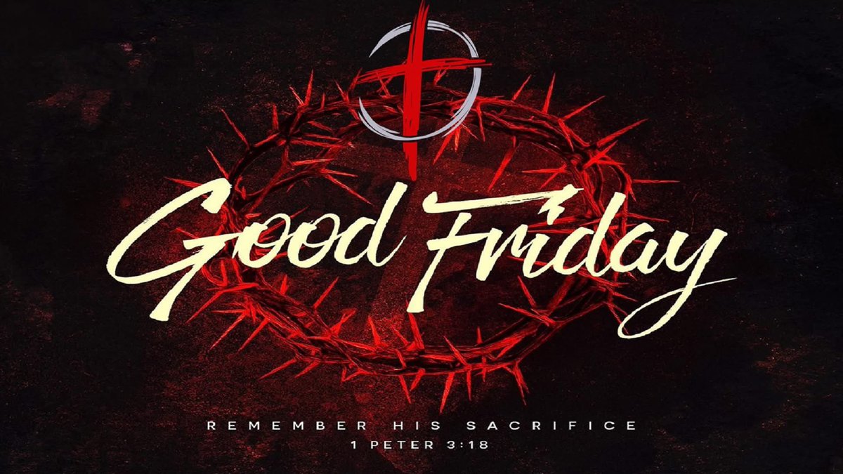 OneChurchRoa's tweet photo. Today we remember Good Friday.

A day marked by sacrifice, love, and redemption.
Jesus gave everything so we could have everything in Him.
The cross wasn’t the end—it was the beginning of hope for all humanity. https://t.co/FYwU8albJW