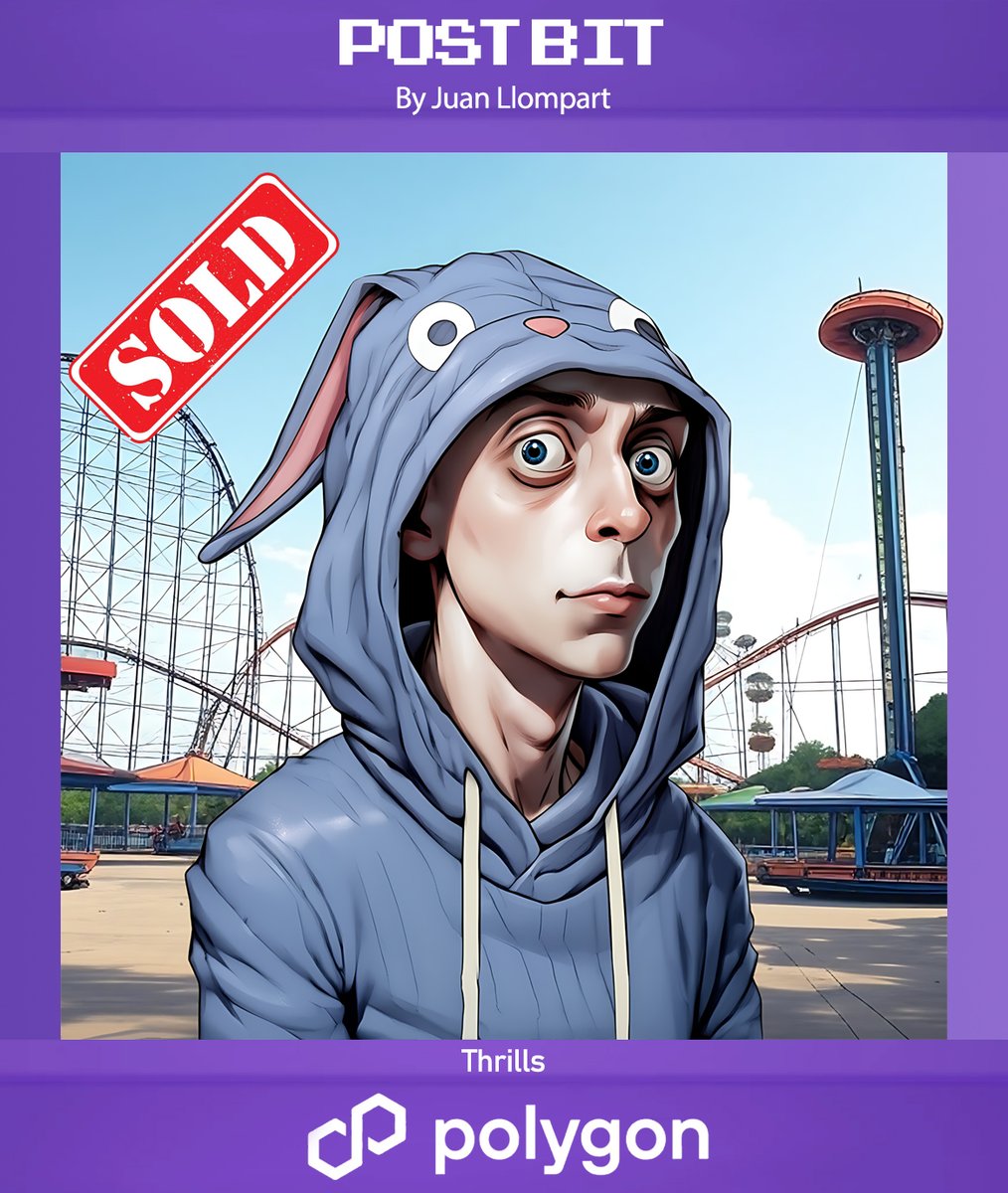 juanllompart's tweet image. Thanks @InvasiveBeasts 
opensea.io/collection/pos… 
#sold #postbit #nft
