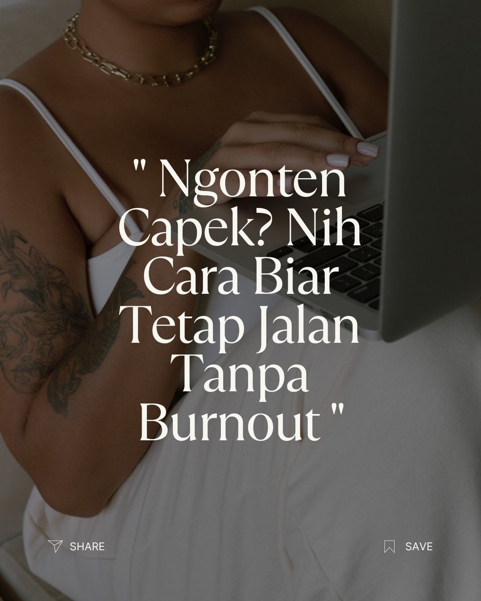 studiobynorin's tweet photo. 🧵Ngonten Capek? Nih Cara Biar Tetap Jalan Tanpa Burnout (tanpa harus posting tiap hari):
A Thread...
👇👇👇 https://t.co/3y4kD3XKW9