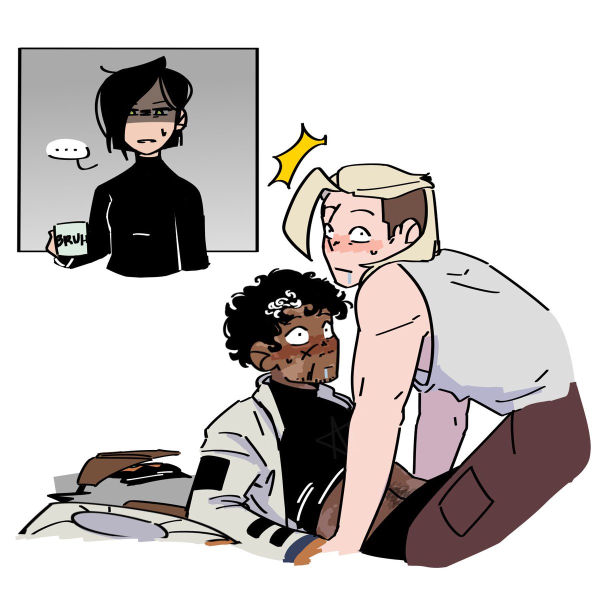atsuroniro's tweet photo. DO NOT leave your room at 3AM (REAL) ((NOT CLICKBAIT))

#cysova #cyberowl #cypher #sova #viper #valorant #fanart https://t.co/ty76gs0R3h