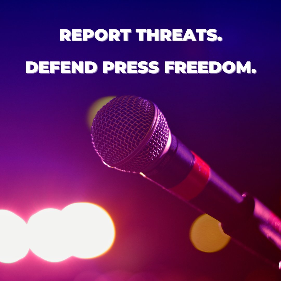 Media workers in Canada: Have you faced online threats, hate speech, or harassment?

The @pressfreedomca is collecting reports to help track &amp; address press freedom violations.

Submit your experience here: tinyurl.com/bddmaaws

#CDNmedia #PressFreedom