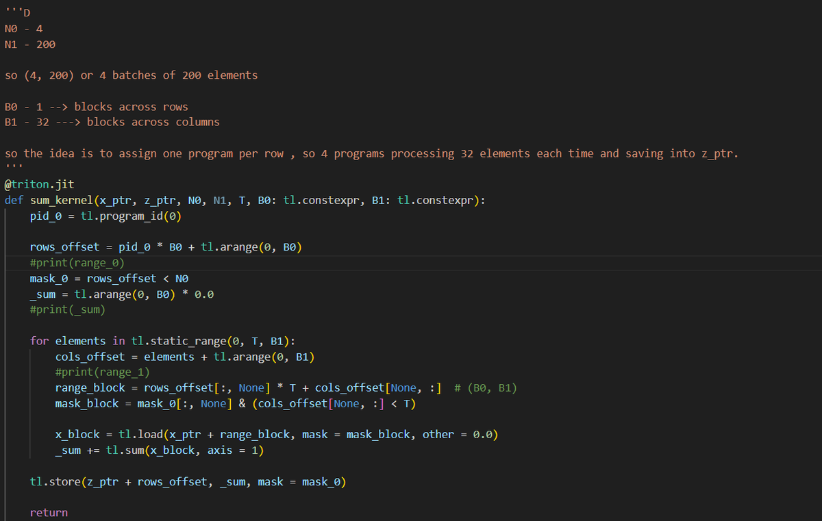 jino_rohit's tweet image. day19 #100daysofcuda

Implemented sum across a batch of numbers.

Code - github.com/JINO-ROHIT/adv…
