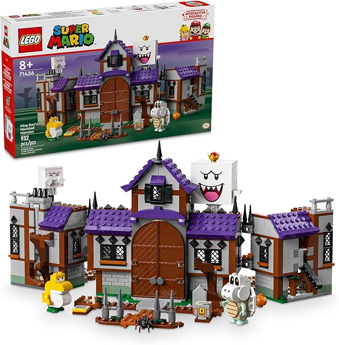 semmedianinja's tweet photo. LEGO Super Mario King Boo's Haunted Mansion - Building Toy is currently on sale for 12% off ($65.99) on Amazon #ad #lego #supermario #supermariobros #kingboo #buildingset #buildingtoys #buildingkit #buildingblocks #sale #amazon
https://t.co/VTSQ1Vga0s https://t.co/i3J3L2ztNB