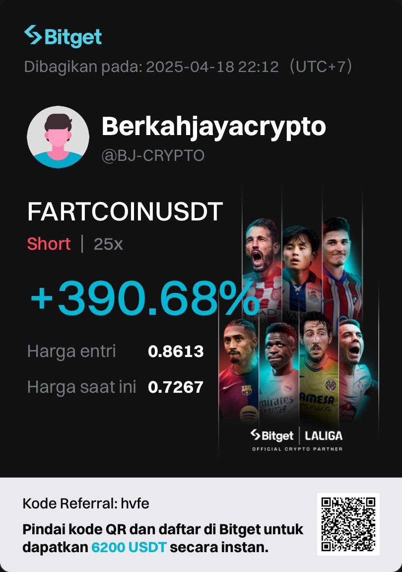 $FART

udah banyak banget bulan ini kasih free money 😘