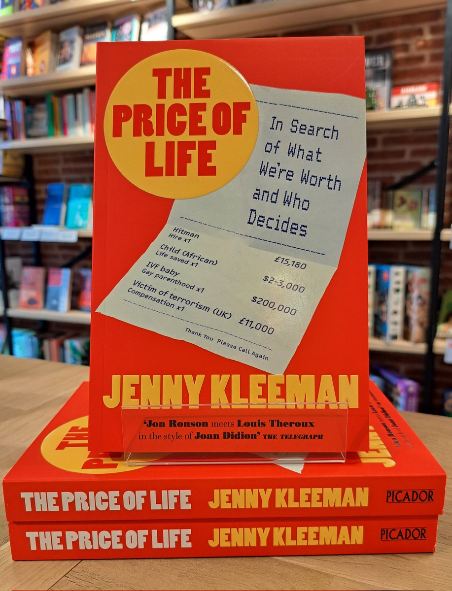 Everybody Reads (@everybody_reads) on Twitter photo Our next nonfiction reading group book will be the brilliant The Price of Life by <a href="/jennykleeman/">Jenny Kleeman</a>
If you’d like to join us, we’ll meet on Tuesday 20th May at 7pm. Just pop into the shop to buy your copy at 10% off and we’ll get you signed up. Our next nonfiction reading group book will be the brilliant The Price of Life by <a href="/jennykleeman/">Jenny Kleeman</a>
If you’d like to join us, we’ll meet on Tuesday 20th May at 7pm. Just pop into the shop to buy your copy at 10% off and we’ll get you signed up.