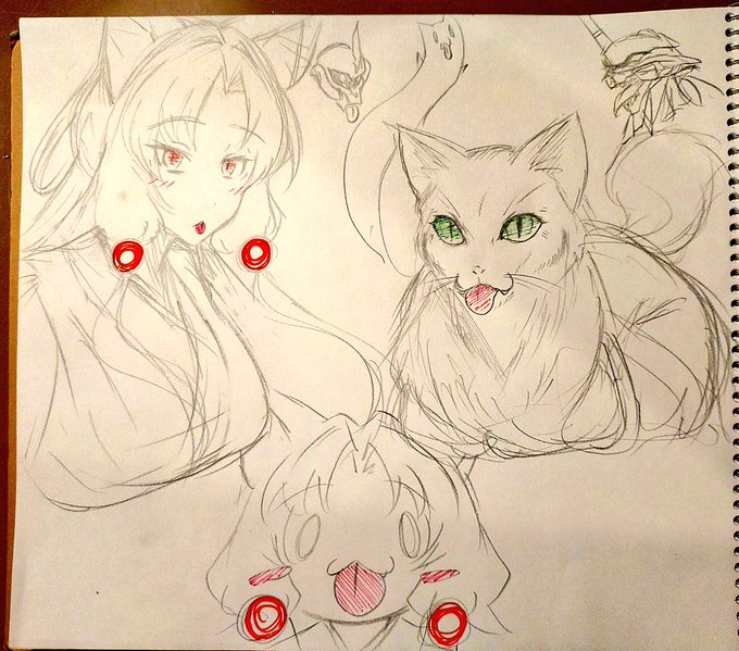 舌ペロ落書きして今日は寝るっ!

明日はとりあえず美術館行こうそうしよう 