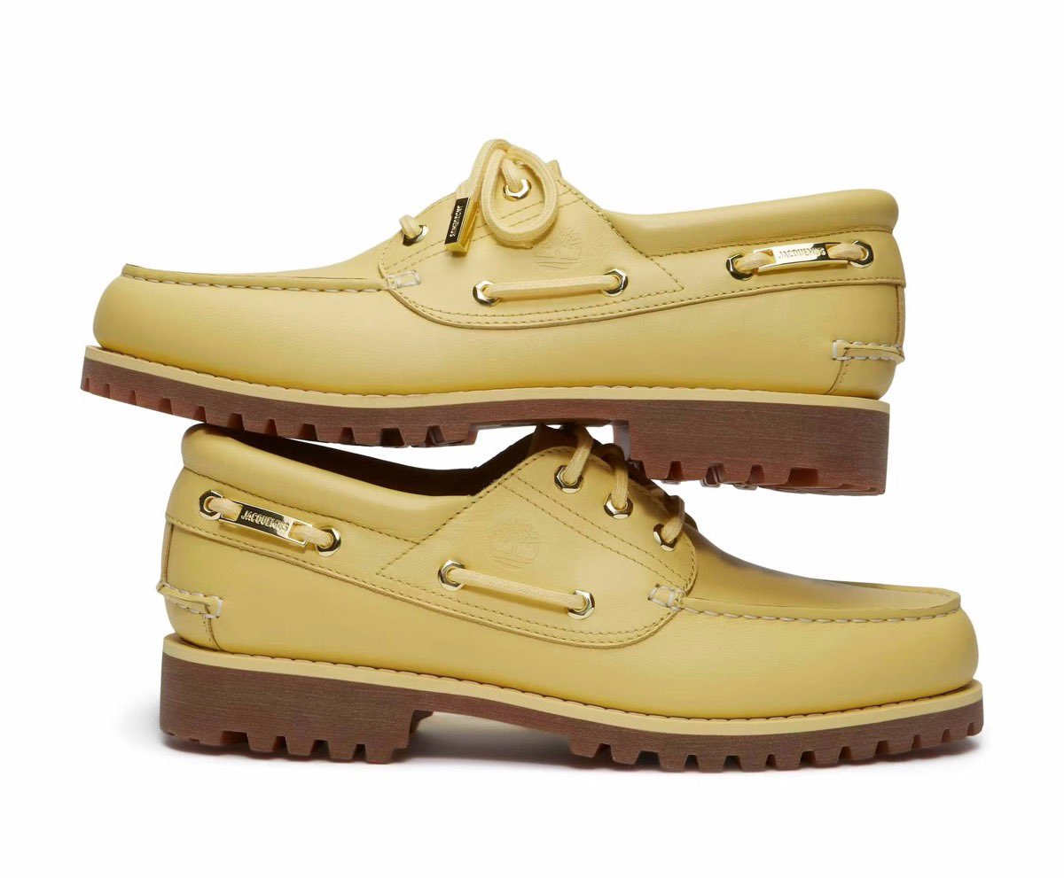 JACQUEMUS × TIMBERLAND コラボ 限定品 Timberland x Jacquemus “La Bateau” コラボシューズが4月23日（水
