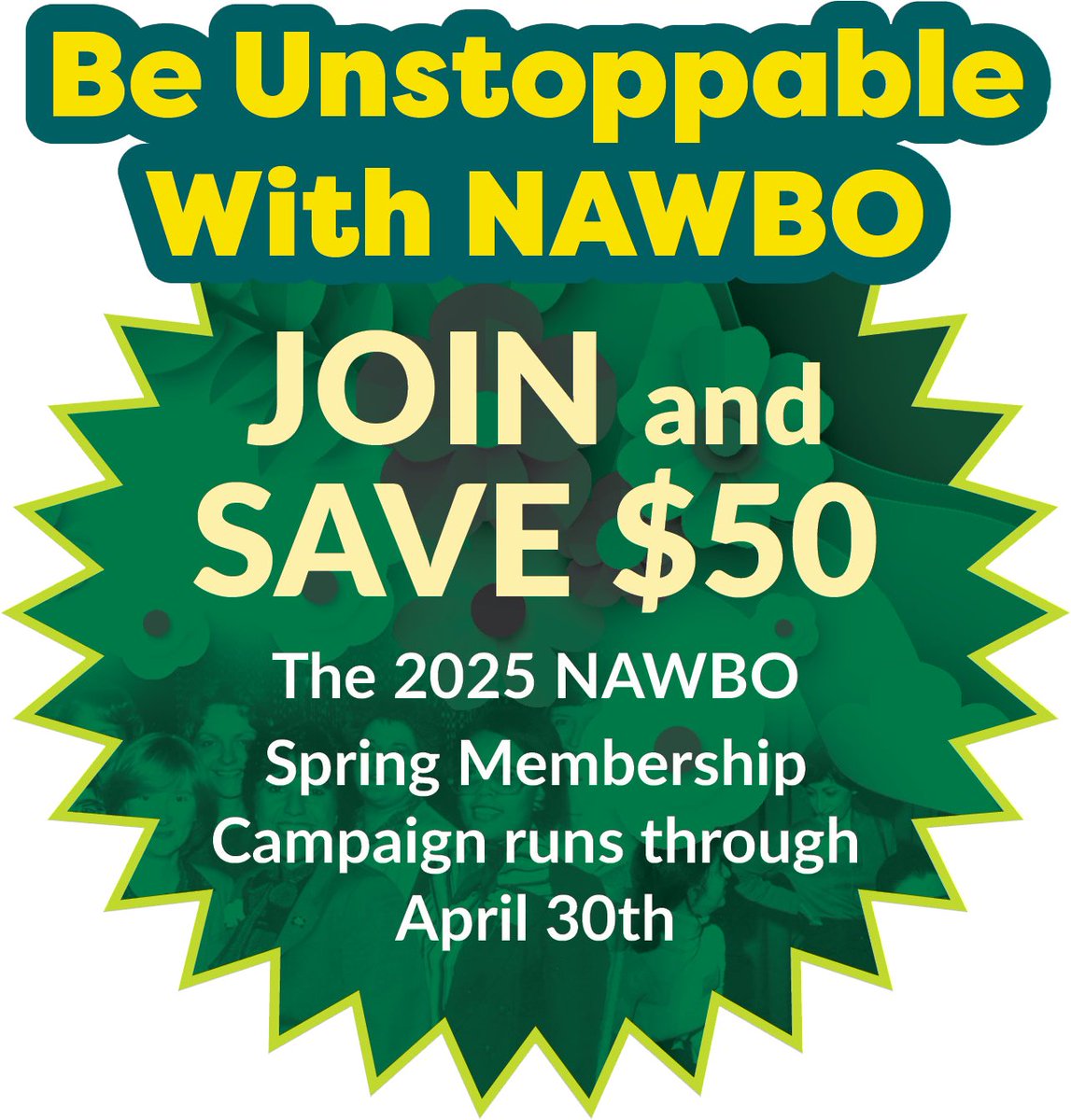 NAWBOSFBA's tweet photo. 💥Join NAWBO SF Bay Area by April 30 &amp; save $50 on membership!
Everyone is welcome—women biz owners, allies, corporate &amp; nonprofit reps, men who uplift women.
🌟Grow with us. Support. Inspire. Lead.
https://t.co/uGv6g5Mwqm
#NAWBOSFBA #WomenInBusiness #JoinUs https://t.co/mhYWCR4PaD