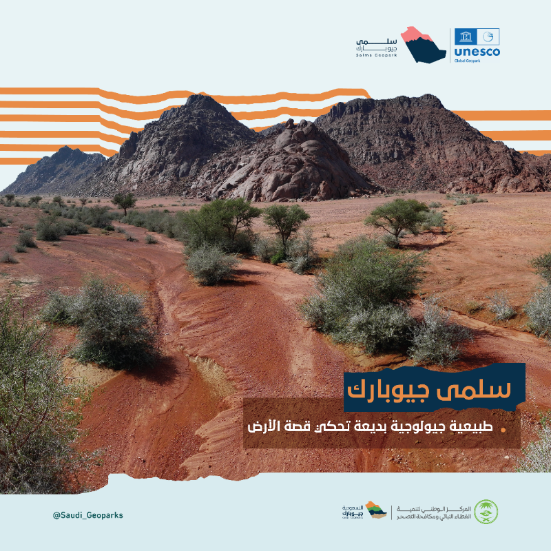 Saudi_Geoparks's tweet photo. اكتشف أبرز معالم #سلمى_جيوبارك ..

مواقع طبيعية فريدة ذات قيمة جيولوجية استثنائية تشهد على تاريخ الأرض.

#أرضنا_تراث_العالم
#السعودية_جيوبارك