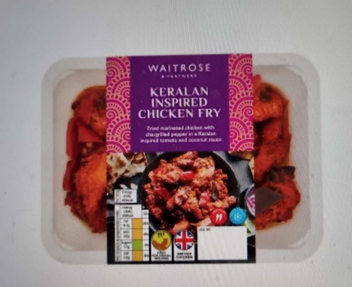LelluR's tweet photo. @waitrose I don't seem to find #WaitroseIndianKeralanChickenFry in the shops anymore. I liked it because it is spicy and fairly dry. I don't like the ones with lots of sauce. 
Has it been discontinued? https://t.co/seRS33TdHm