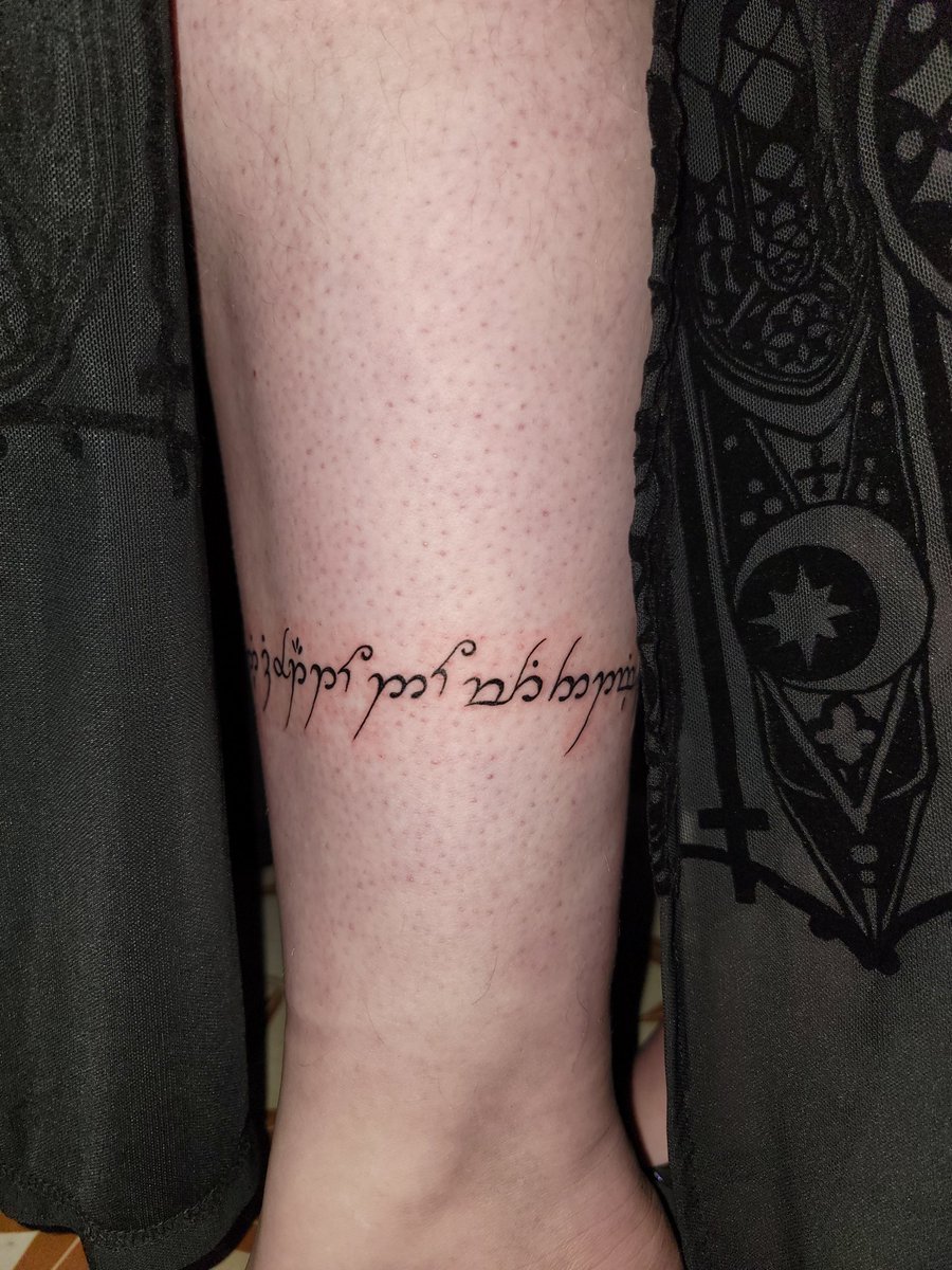 zurastral's tweet image. "All we have to do is decide what to do with the time that is given to us."
Elvish script for the lovely Amy ♡
I love you and am going to miss you so much