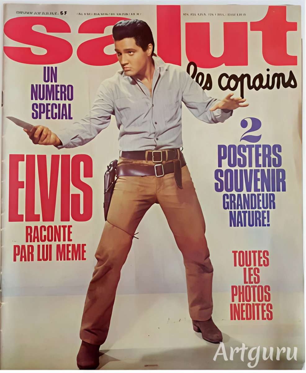 ESkyclouds's tweet photo. #ElvisPresley #FlamingStar #ElvisMovies #Elvis60s #FrenchMagazine #Cover #ElvisHistory https://t.co/Uxte1YknQn