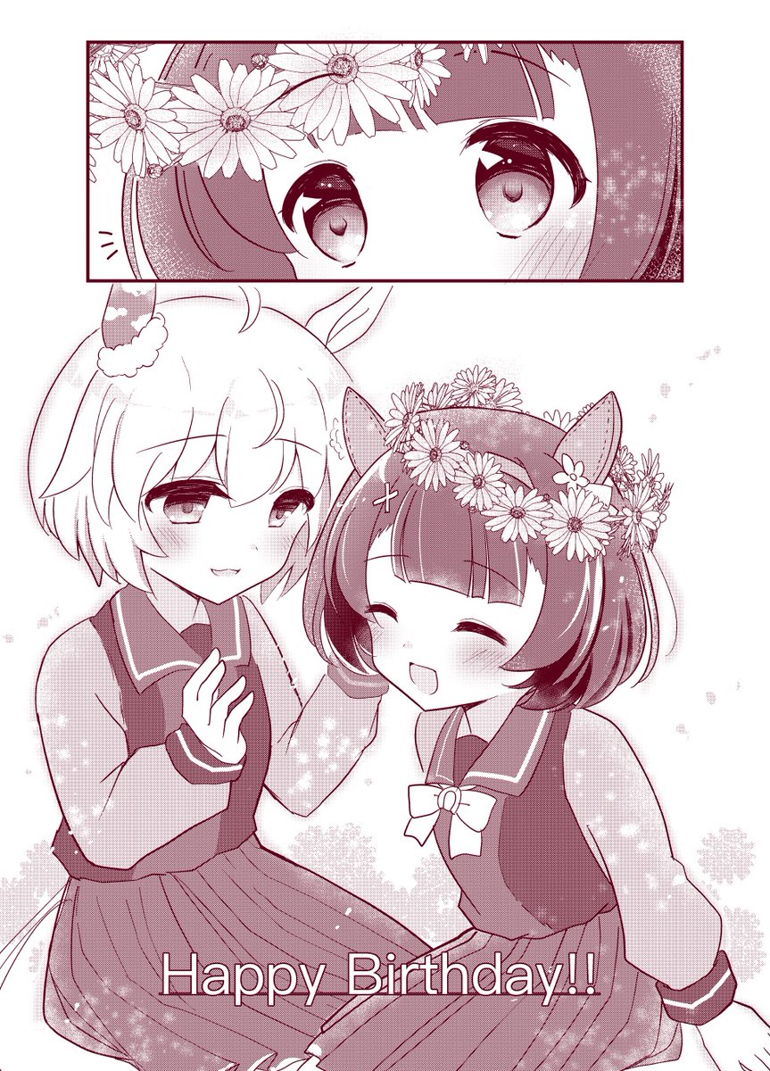 #ニシノフラワー生誕祭2025 
フラワーちゃんお誕生日おめでとうございます🌼 