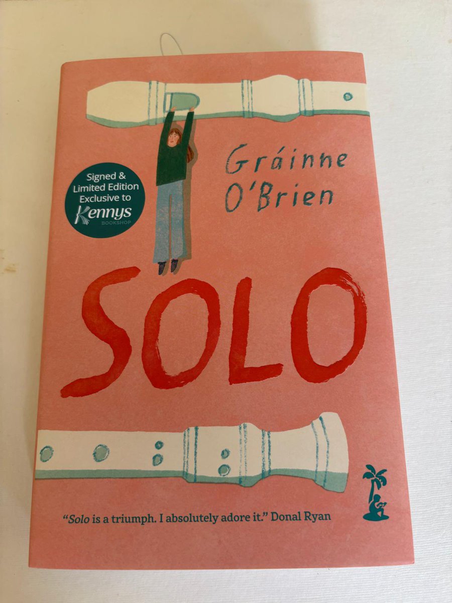 Read Irish Women Challenge 2025: 
Day 18: A book linked to your locality - Solo by Gráinne O’Brien

#readirishwomen #books #irish #womenwriters #authors #readmorebooks