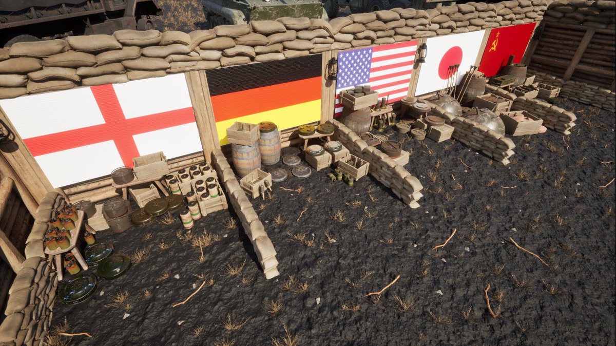 LabLeakInt's tweet image. Our full library of game-ready 3D assets is 30% off for the next two weeks on @FlippedNormals!
I recommend our WW2 Mines Pack containing 25 WW2 mines from 5 different countries (🇬🇧🇩🇪🇺🇸🇯🇵🇷🇺) for the best value! 😉
flippednormals.com/product/ww2-mi…
#UnrealEngine #gamedev #indiedev…