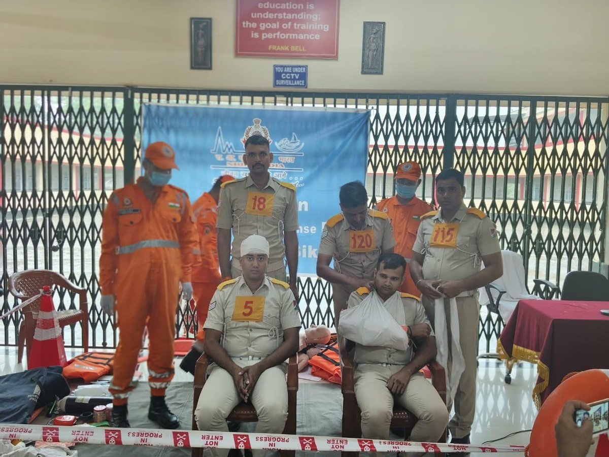 2 NDRF KOLKATA (@2_ndrf) on Twitter photo #LectureCumDemonstration
Team <a href="/2ndrf/">latrisha gaines</a> conducted a Lecture-cum-Demonstration at the Multidisciplinary Specialized Trg Institute, RPF Kanchrapara (WB), covering Disasters and its types, CPR & FBAO, Soft Tissue Injuries, and Emergency Rescue Techniques.
#NDRF #LectureCumDemonstration
Team <a href="/2ndrf/">latrisha gaines</a> conducted a Lecture-cum-Demonstration at the Multidisciplinary Specialized Trg Institute, RPF Kanchrapara (WB), covering Disasters and its types, CPR & FBAO, Soft Tissue Injuries, and Emergency Rescue Techniques.
#NDRF