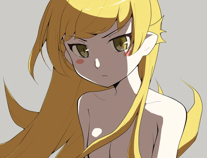 「わしの服を返すのじゃ」 #忍野忍 #物語シリーズ