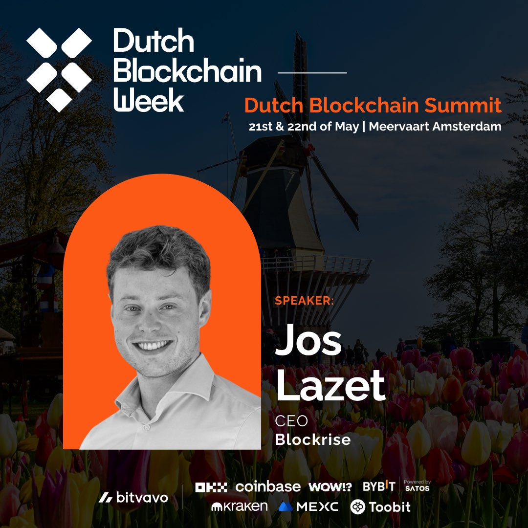 🚀 Speaker Announcement – Jos Lazet, CEO of <a href="/blockrise/">Blockrise</a> joins the line-up! 

With a passion for bridging traditional finance and the digital asset space, Jos Lazet brings a wealth of experience in investment strategy and blockchain innovation. As CEO of Blockrise, Jos is at the