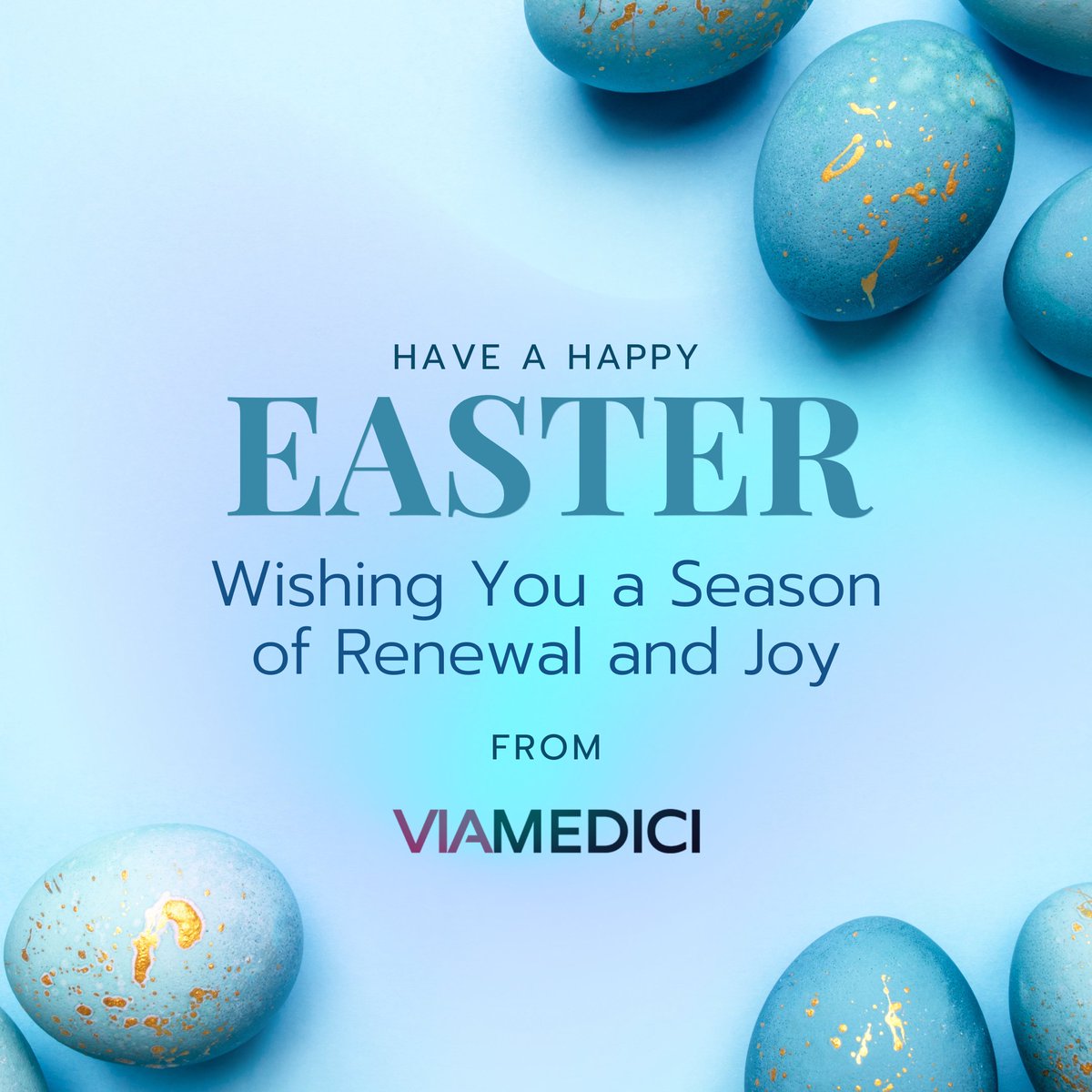 Wishing our clients, partners, and colleagues a joyful and peaceful Easter. May this season of renewal bring hope, prosperity, and new beginnings.
— Viamedici

#Easter2025