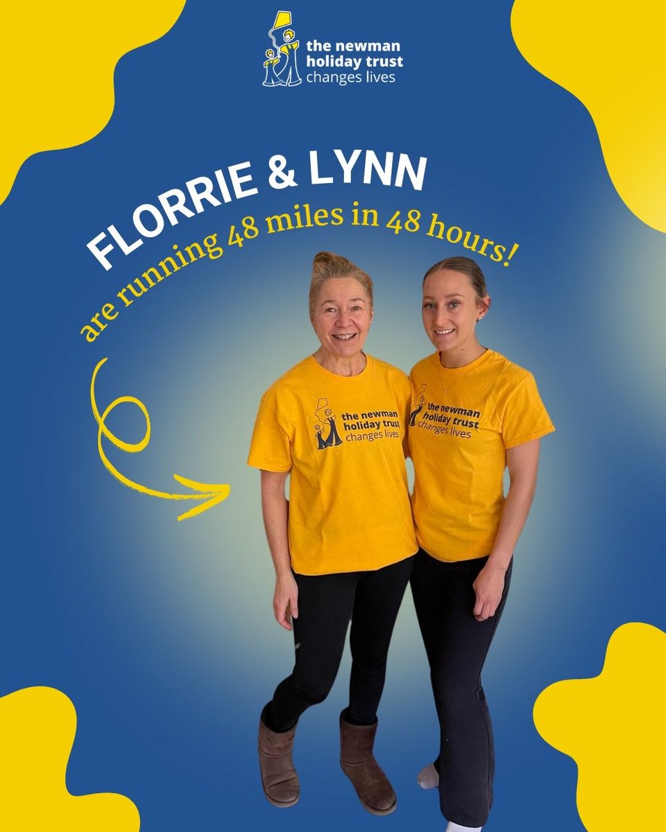 🏃‍♀️ Florrie &amp; Lynn are taking on a massive running challenge - 48 miles in 48 hours - to raise money for the NHT 💛

It costs £800 to send 1 child &amp; they're aiming to raise enough to support the 2 children they'll be caring for this year 💫

Support here: justgiving.com/page/florrie-e…