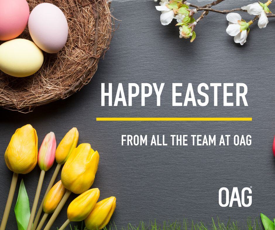 OAG_Aviation's tweet image. From everyone at Team OAG, we would like to wish all those celebrating this weekend a very Happy Easter! 🐣

#HappyEaster #Easter2024