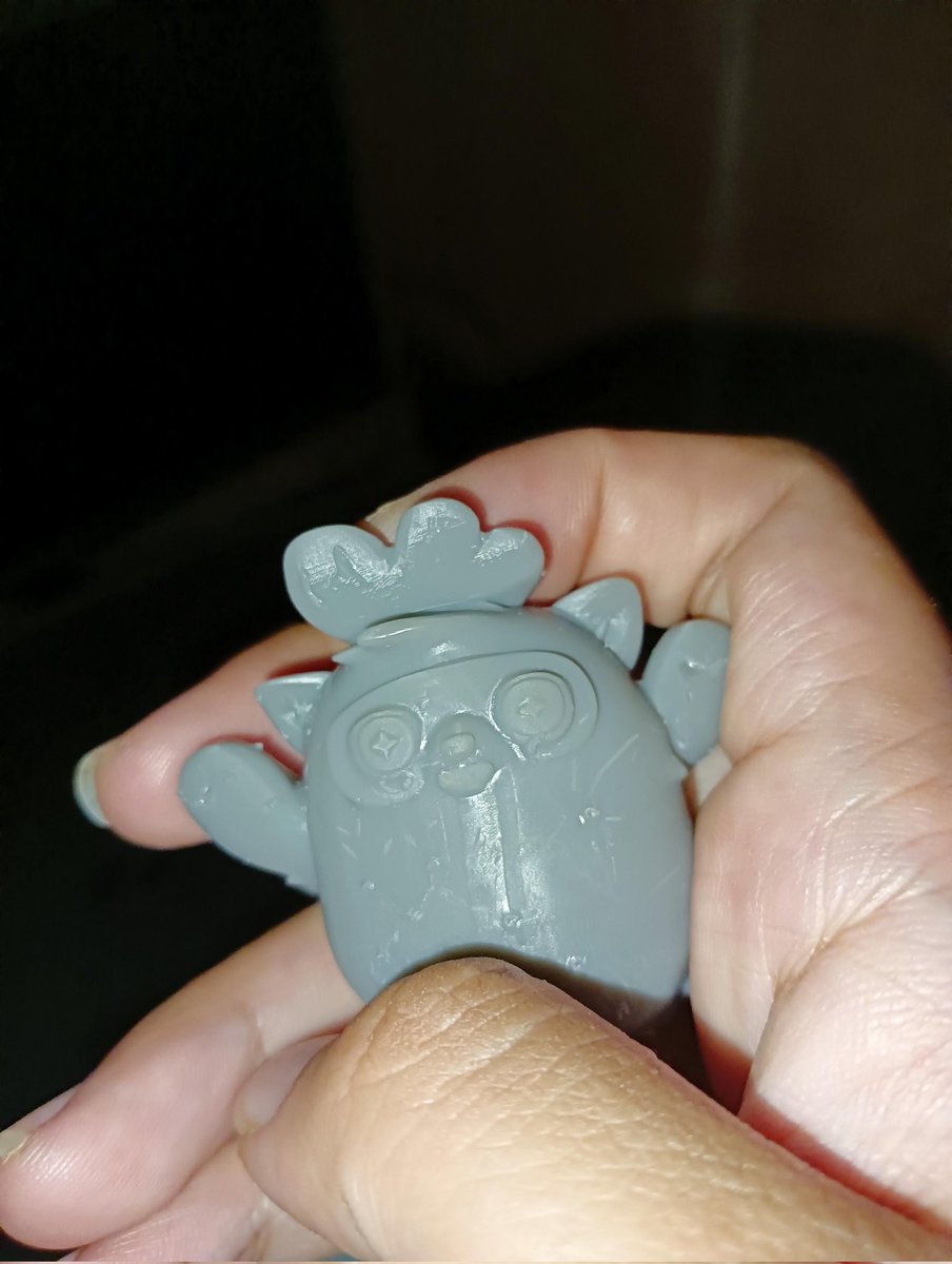 3D print <a href="/Moku_HQ/">Moku</a>, just need to polish a little before painting.