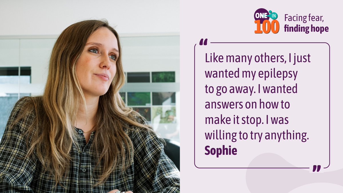 EpilepsyInst's tweet photo. At 11, #epilepsy changed Sophie’s life.
At 15, research gave her hope.
At 25, she’s been seizure-free for a decade.
Every breakthrough begins with support like yours:
https://t.co/cywOnKzKDP
#Onein100 https://t.co/wPvYJacCVO
