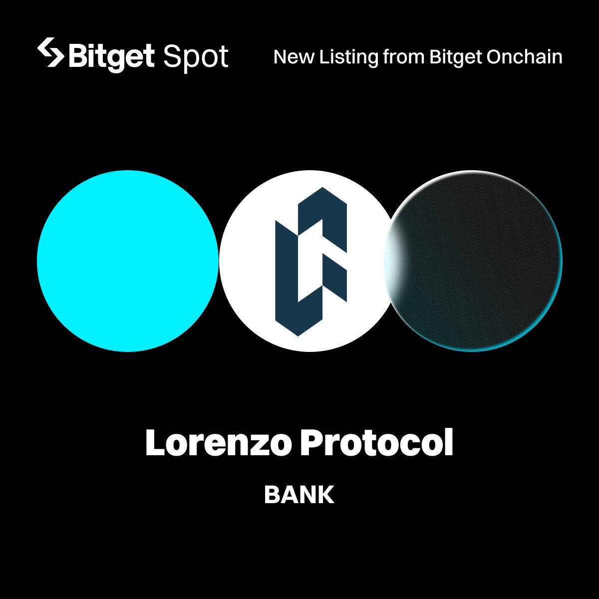 Bitget (@bitgetglobal) on Twitter photo New Listing from #BitgetOnchain
💥 $BANK <a href="/LorenzoProtocol/">Lorenzo Protocol</a>
🔹Pair: BANK/USDT
🔹Deposits available: now
🔹Trading available: April 18, 13:00 (UTC)
🎁 Trade $100+ on Bitget Onchain & get a $100 BANK airdrop!
Details: bitget.com/support/articl… New Listing from #BitgetOnchain
💥 $BANK <a href="/LorenzoProtocol/">Lorenzo Protocol</a>
🔹Pair: BANK/USDT
🔹Deposits available: now
🔹Trading available: April 18, 13:00 (UTC)
🎁 Trade $100+ on Bitget Onchain & get a $100 BANK airdrop!
Details: bitget.com/support/articl…
