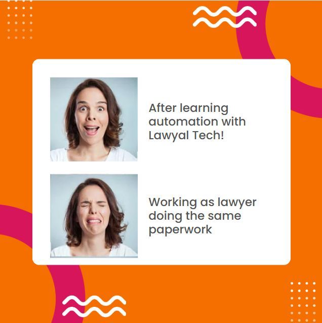 lawyaltech's tweet image. From 😩 to 😲 — Lawyal Tech makes legal life easier! Automate the boring, enjoy the lawyering. 

#LegalTechRevolution  #LawyerLifeHacks  #AutomateLaw  #FutureOfLaw