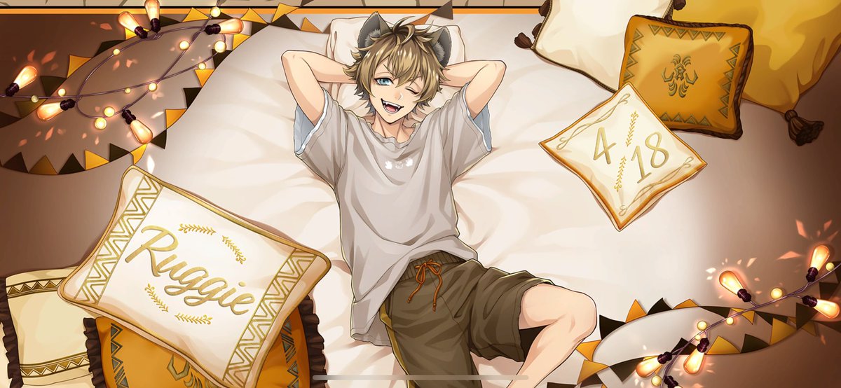 ラギー先輩誕生日おめでとうございます!!!!!!!!!!!!!!!!
大好き!!!!!!!!!!🍩 