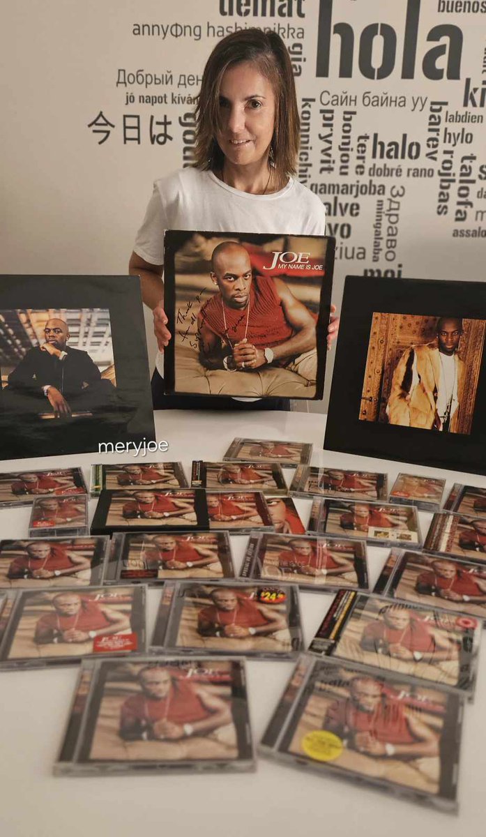 b2fly2000's tweet photo. @soulrnbcom ✨Happy 25th Anniversary · #MyNameIsJoe✨
So hard to choose just 2 songs of this amazing album! But if I had to really only pick 2 I would go with:
❤️ Get Crunk Tonight
🤎 TGIFY (Make It Last Remix)
@JoeThomas4real
(pics from my #JoeMusicCollection) 🥰😍
#MNIJ25 #Joe https://t.co/CNG6reNPNN