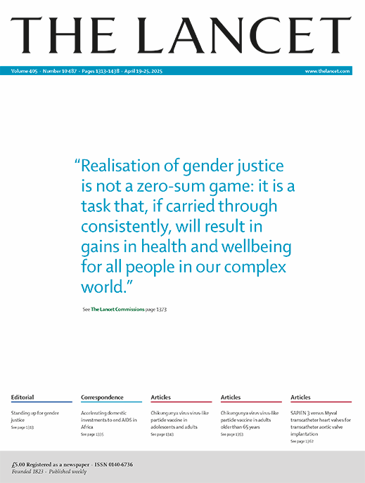 In our latest issue, a new Commission explores the intricate relationship between gender &amp; health, obstacles to progress &amp; key recommendations.

Read this &amp; more: hubs.li/Q03hPbtH0