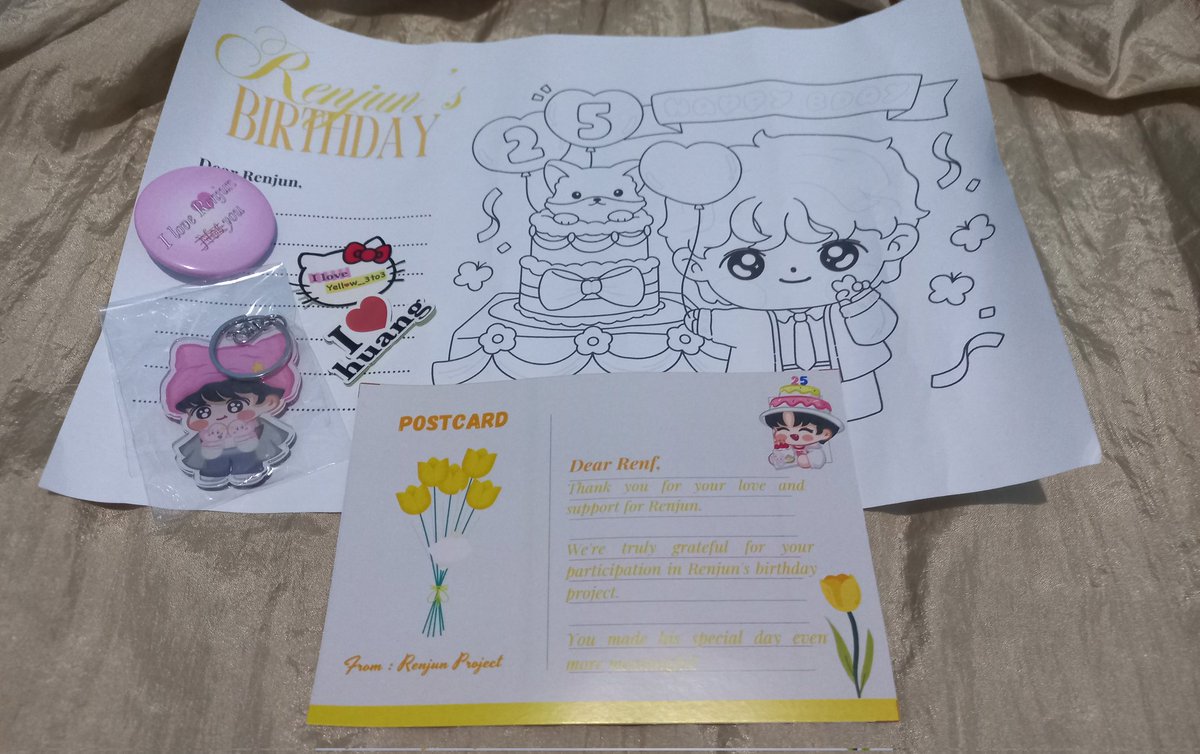 lucu banget hadiahnya🥺 thank you etmin dan ditunggu next projectnya ya🫰🏻🫡 <a href="/renjun_project/">RENJUN PROJECT</a>