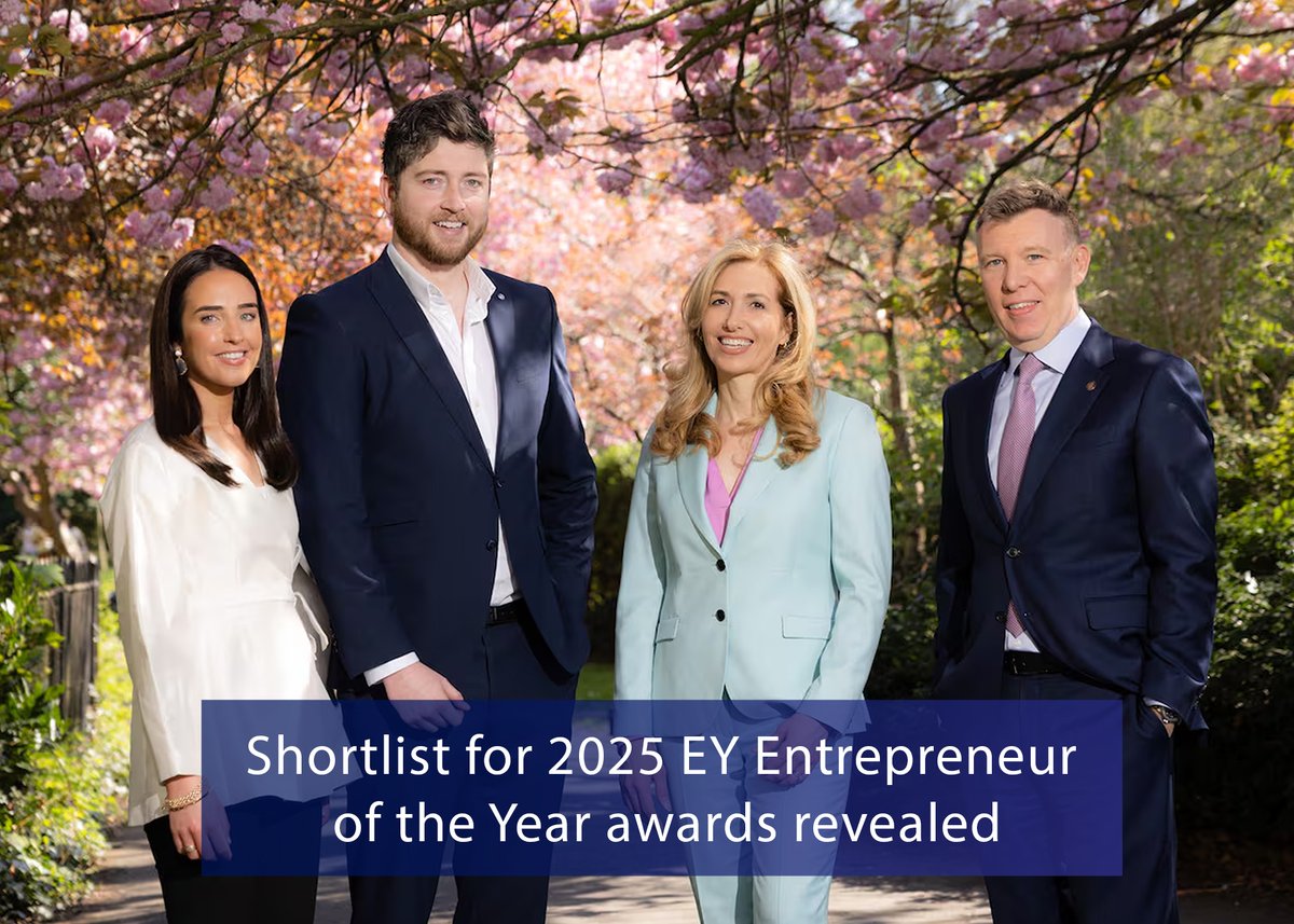 In the Established category, the finalists are: Karl Fitzpatrick of Chevron College; Derek Foley Butler of Grid Finance; James Kelly of LMH Engineering Group; William McColgan of McColgans Quality Foods; Gareth Sheridan of Nutriband Inc; Terry Hughes of Pivotal; Larry Bass of