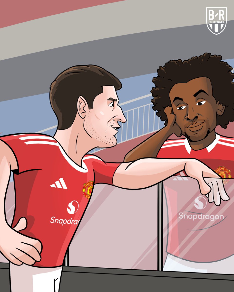 brfootball's tweet photo. When Manchester United needed a hero, Harry Maguire showed the forwards how it's done 💪 https://t.co/EqZPVRe8cc