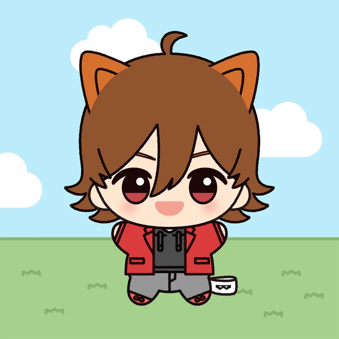 自分だけの #ちびぐるみ を作ってみたよ! みんなも #ちびぐるみメーカー で、 オリジナルのちびぐるみを作成してみよう #ちびぐるみ #ちびぐるみメーカー #BANPRESTO #推し活 #ぬい撮り