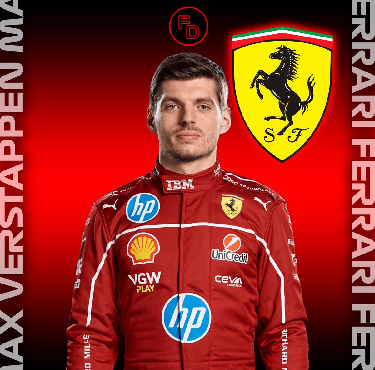 FormulaDirecta's tweet photo. 🚨 ÚLTIMA HORA: Max Verstappen fichará por FERRARI como sustituto de Lewis Hamilton

[@PressRacing]

#F1 https://t.co/Ixi9AubIB1