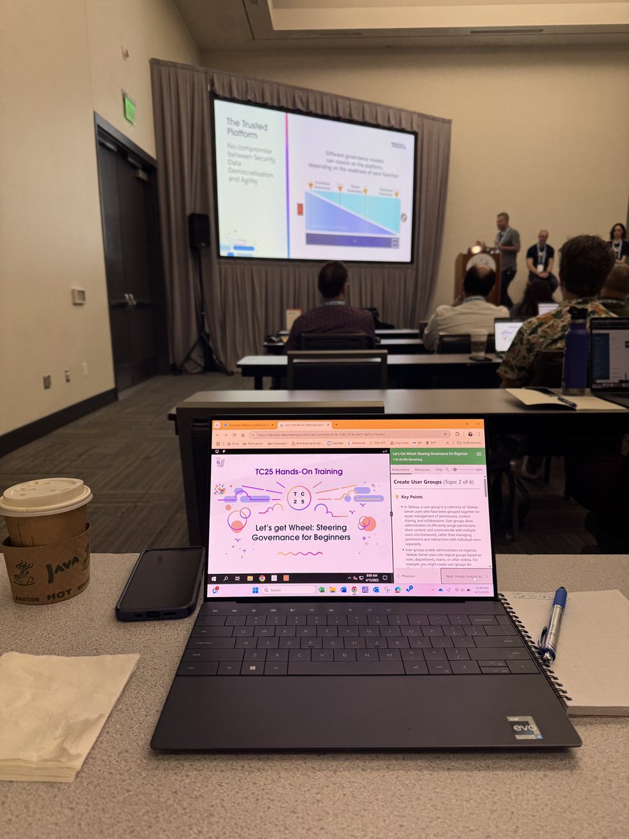 Thank you <a href="/CSSNYorg/">Community Service Society of New York (CSS)</a> for sending me to the 2025 <a href="/tableau/">Tableau</a> conference! #TC25 stay tune for amazing dashboards and data visualizations using <a href="/tableau/">Tableau</a> products #datafam #tableau #DataAnalytics