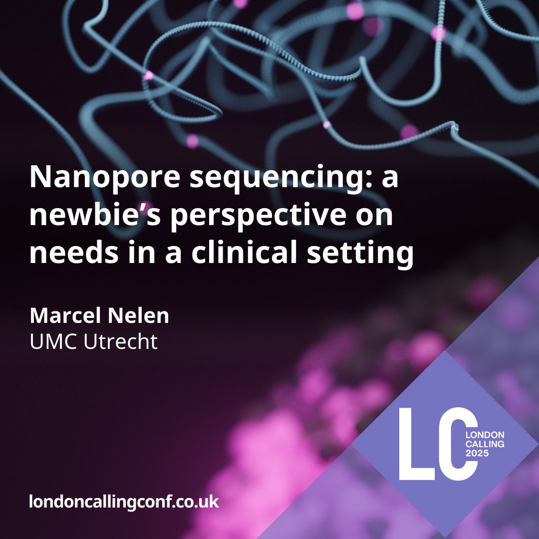 nanopore's tweet photo. Marcel Nelen will reveal how his team achieved whole genome sequencing in a single run with #PromethION at #nanoporeconf. Discover how this could make routine comprehensive testing of genetic variants faster and more accessible.  

Learn more: https://t.co/tWdozFaAcQ https://t.co/PtnuOZnWDN