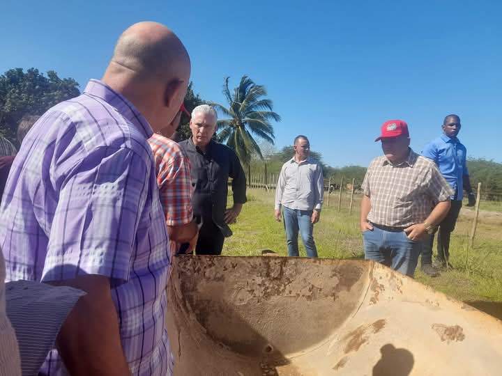 CarlosC64808313's tweet photo. Allí se interesó por la diversidad de productos y la siembra en secano lo que favorece el ahorro de combustible y agua.
Se interesó además en la técnica que utiliza para la producción de calabaza y la germinación de las semillas.
#YoSigoAMiPresidente #PericoEnVictoria https://t.co/ZW4V6UX4OQ