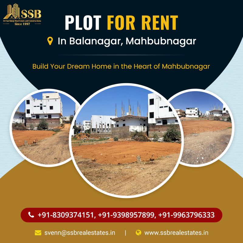 🏡 Plot For Sale in Balanagar, Mahbubnagar
✨ Build Your Dream Home in the Heart of Mahbubnagar
🔗 ssbrealestates.in/sell/residenti…

#Plots #PlotForSale #MahbubnagarProperty #Property #BalanagarRealEstate #RealEstate #InvestInLand #DreamHome #DreamHomePlot #RealEstateDeals #ResaleProperty