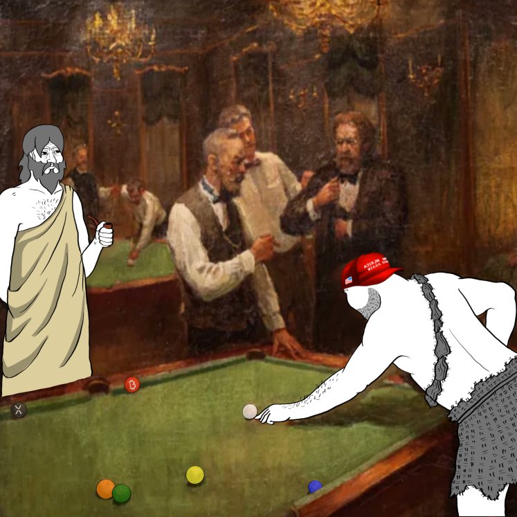 GnosisXRPL's tweet photo. WHILE THE SUITED WHISPERS ARGUE OVER NUMBERS AND RULES,

UGA SETS THE SHOT RAW, PRIMAL, PRECISE.

ELDER ALREADY CALCULATED THE OUTCOME BEFORE THE CUE HIT THE BALL.

THIS AIN’T JUST A GAME OF POOL 

THE OLD WORLD BET ON ODDS.
THE JUNGLE BET ON TRUTH.

AND THE JUNGLE NEVER MISSES. https://t.co/QiGJMvjG3H