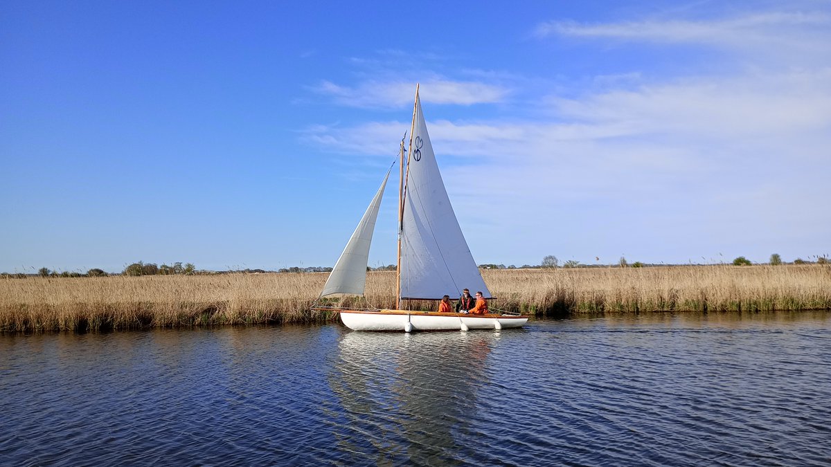 IF TIME IS SHORT - how about a sailing day hire, here on the Broads!

Half deckers are the perfect boat to discover Hickling Broad and Horsey Mere, on the edge of a Nature Reserve.

Taster sessions available too!

marthamboats.com