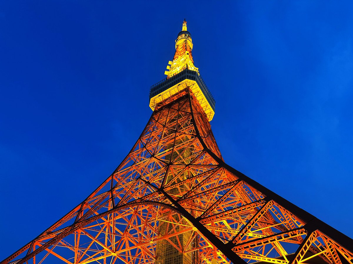 suzukotype's tweet photo. 仕事で東京タワーへ🗼 https://t.co/jPF1FFEHWM