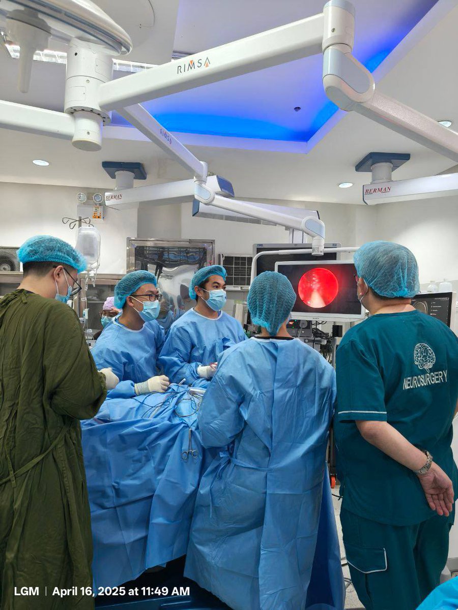 jeroldjusto's tweet photo. Just wrapped up a 3-day neurosurgical mission at JB Lingad Hospital in Pampanga—supporting complex cases like skull base tumors and pituitary disorders. Grateful to work with TMC colleagues and Dr. Daniel Feldbaum of MedStar Georgetown. https://t.co/84X3JPYJsc