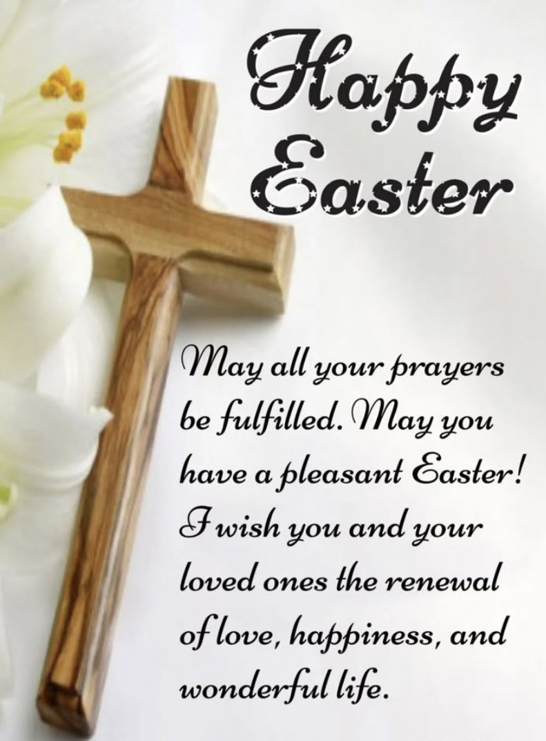Wishing our whole community a happy and fulfilling Easter!