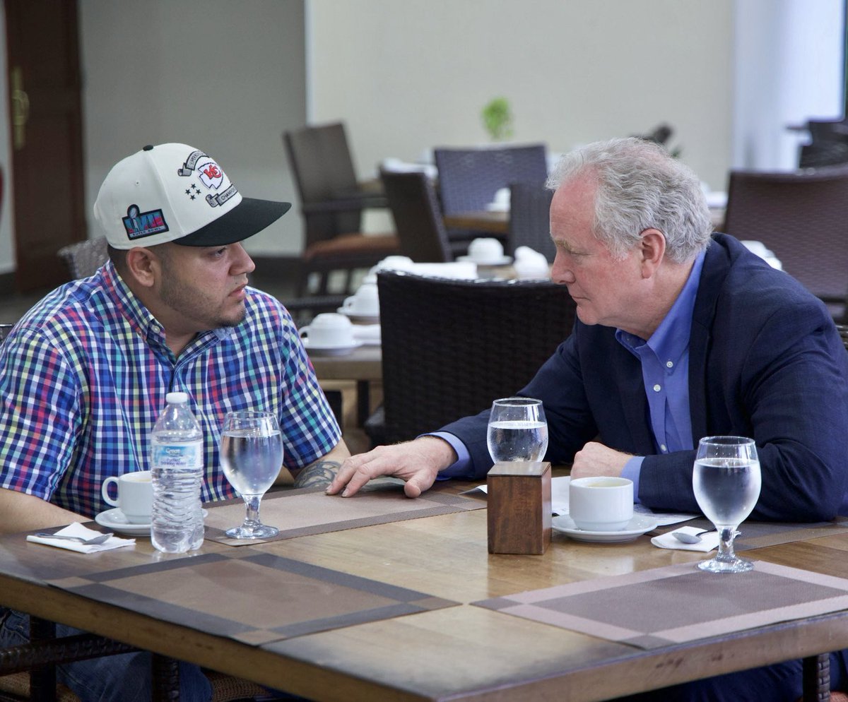 Find someone who cares about you as much as Von Hollen cares about an MS-13 gang member.