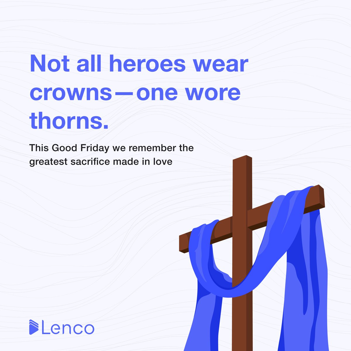 LencoHQ's tweet image. May this Good Friday bring you time for reflection and renewed focus. What are you reflecting on today? Let us know in the comments.

#GoodFriday  #lencohq #business #EasterWeekend  #businessowner