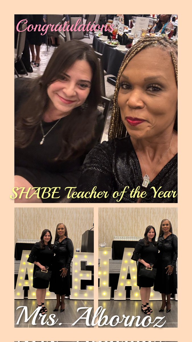 MajorElementary's tweet photo. SHABE Teacher of the year. Congratulations Mrs. Albornoz 👏🎊🎉🏆 "Heartfelt congratulations on this well-deserved recognition. You've made a real difference in the lives of your students." 🌺👏 @SpringISD #SHABE #teacher https://t.co/vXzFJpD7Ou
