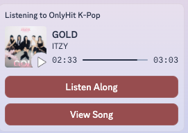 🎧 We just updated the OnlyHit Presence!
You can now show off what you're listening to from OnlyHit directly on your Discord status — enjoy the vibes and flex your taste!
🔗 premid.app/store/presence…

<a href="/OnlyHitUS/">Only Hits</a>